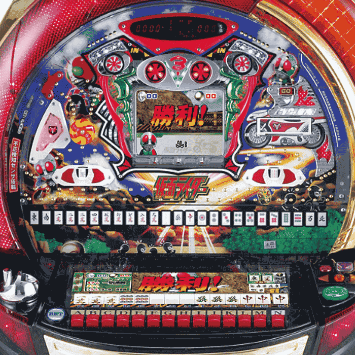 手打ち雀球仮面ライダー狙え！大三元