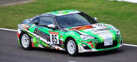 2017年度全日本ラリー協賛、並びにサミーラッピングカーシリーズ参戦の