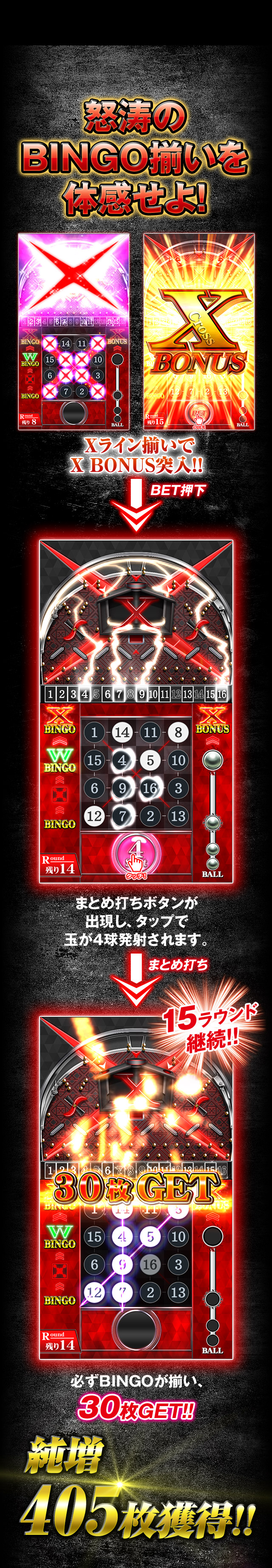 怒涛のBINGO揃いを体感せよ！