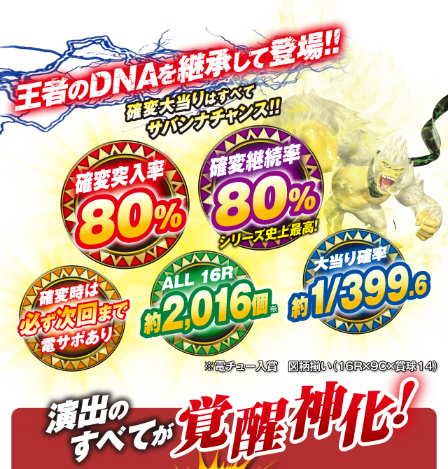 王者のDNAを継承して登場！！