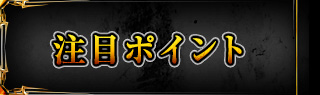 注目ポイント