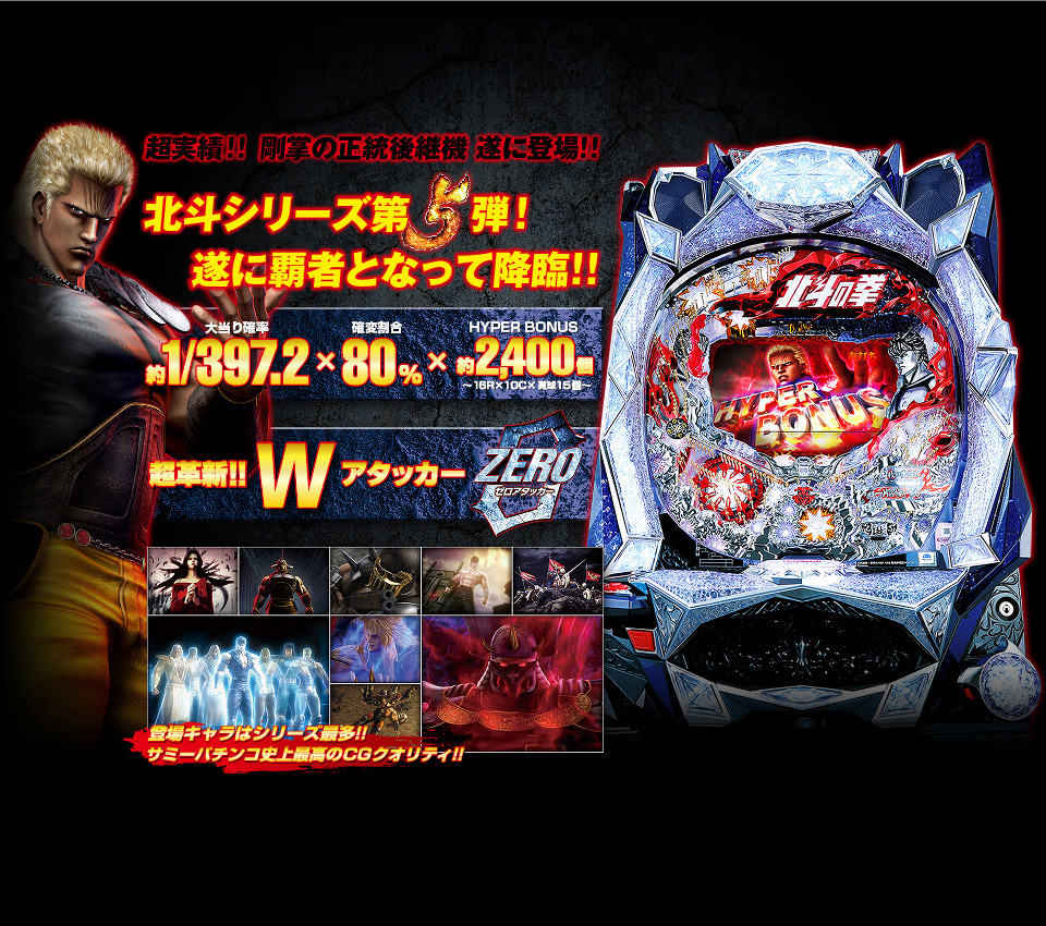 北斗の拳 パチンコ パチスロ ジャンク品