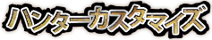 ハンターカスタマイズ