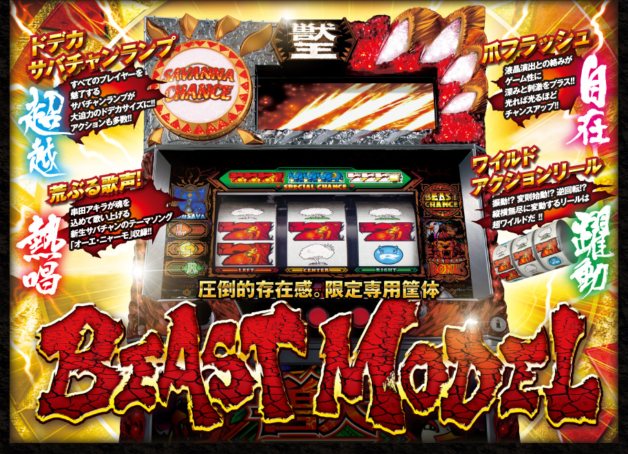 限定専用筺体　BEAST MODEL