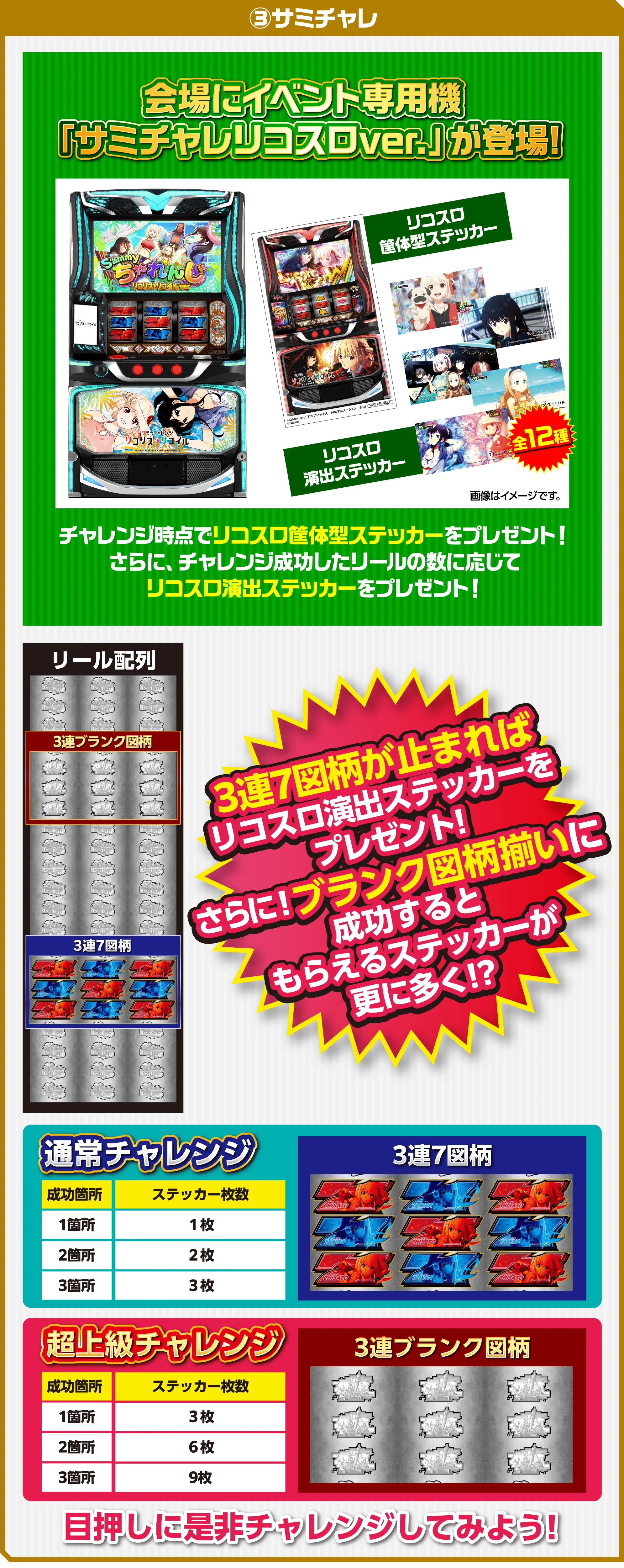 タミー様折らずに発送 スマスロ リコリス・リコイル」試打イベント特設サイト｜Sammy