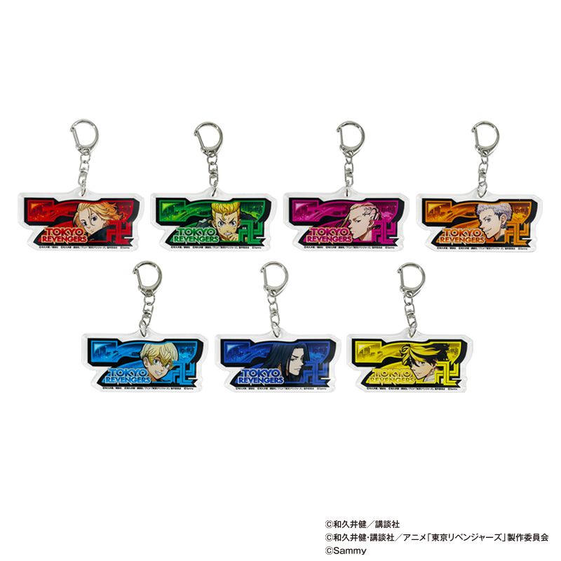 リベスロ7図柄アクリルキーホルダー（ランダム7種）