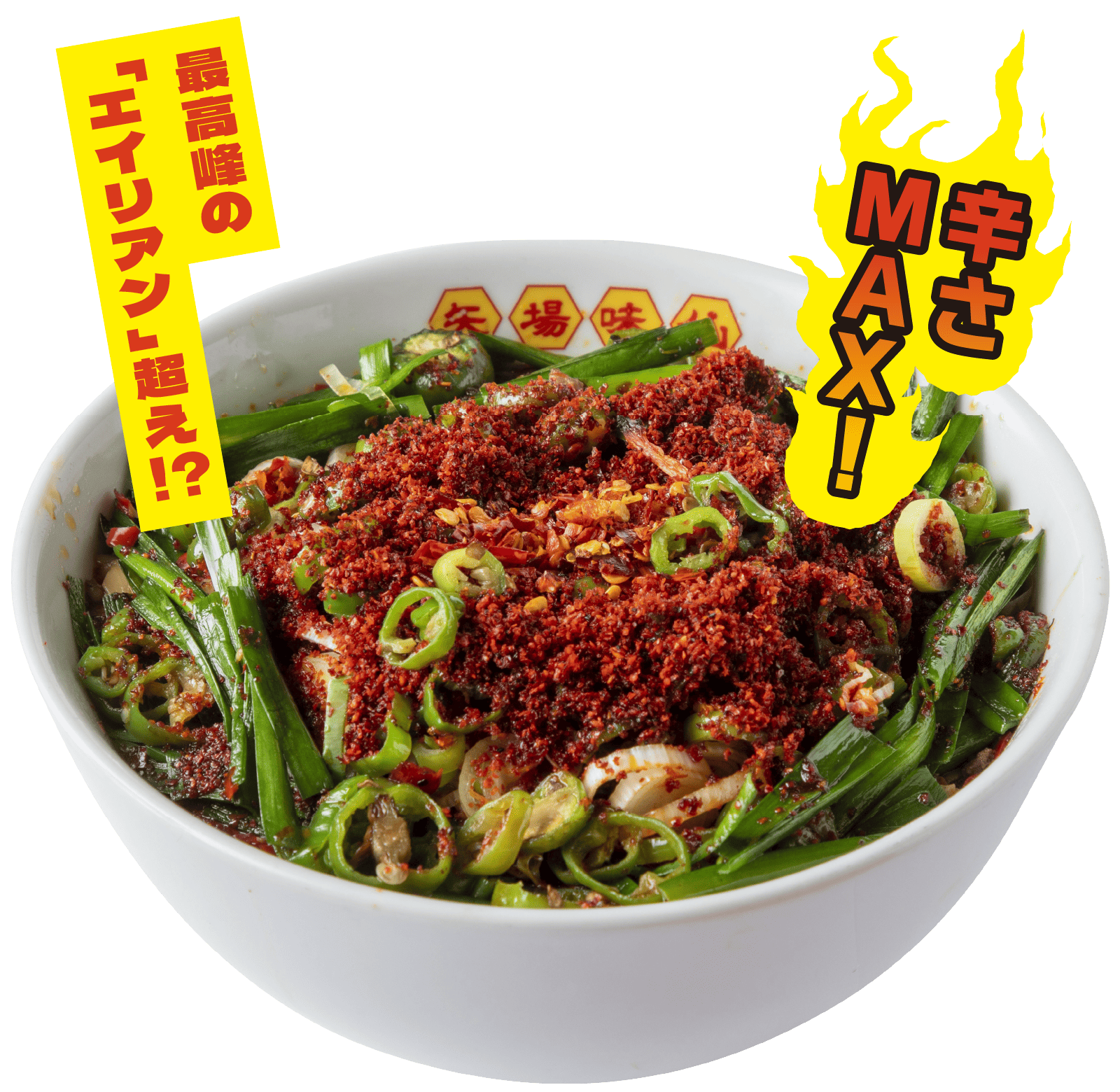 グリーン台湾ラーメン「エイリやん」