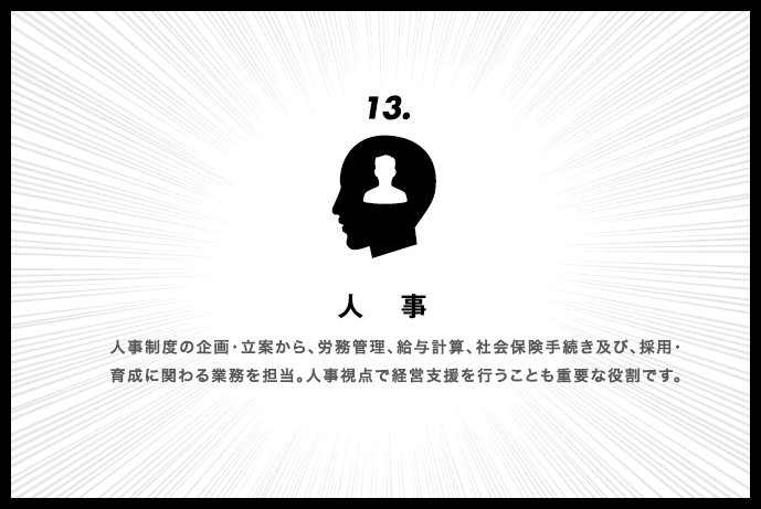 13.人事